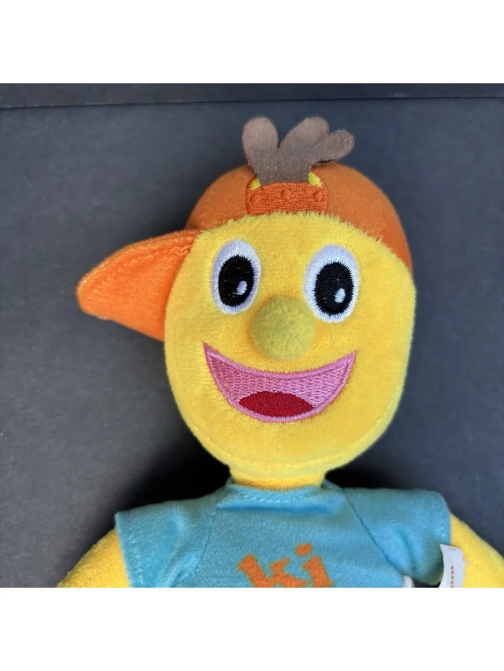 Kinderhotels Ki Ho Plush Doll Toy Stuffed Animal Blue Orange